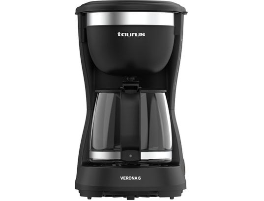 Cafetera De Filtro Taurus Verona 6 0 Acero Inoxidable Sistema Antigoteo