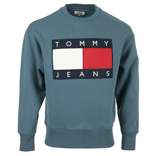 Sweat shirt Tommy Hilfiger Tommy Flag Crew EU - vue 2