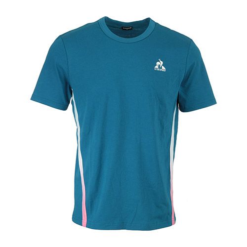 T shirt Le Coq Sportif Tri tee ss n4 dress blues EU - vue 2