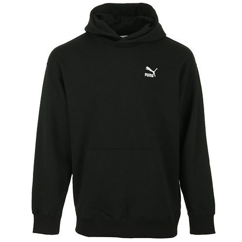 puma classics relaxed hoodie - L