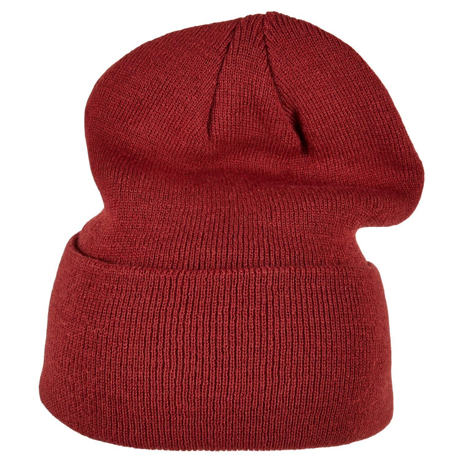 Urban Classics Patch Long Beanie Burgundy