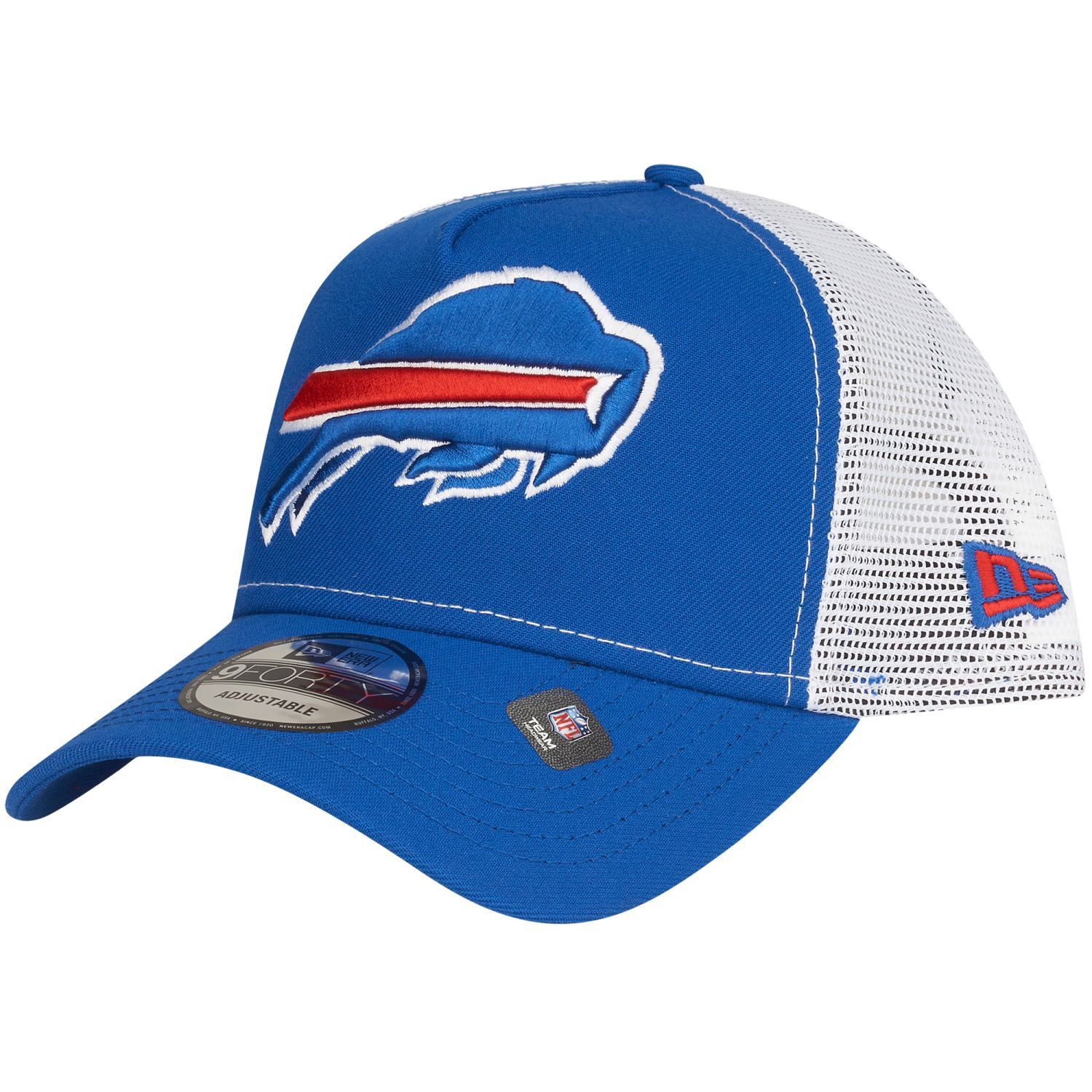 new era a frame snapback trucker cap buffalo bills royal Unique