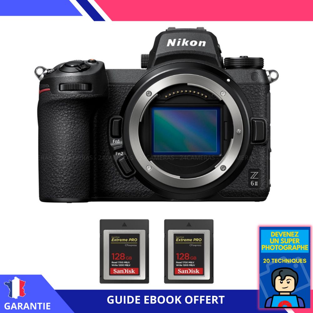 Nikon Z6 II Nu + 2 SanDisk Extreme PRO CFexpress Type B + Ebook 'Devenez Un Super Photographe - vue 4