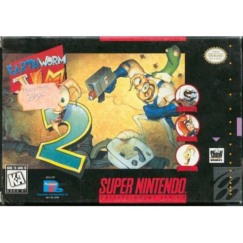 Earthworm Jim 2 Snes Super Nintendo