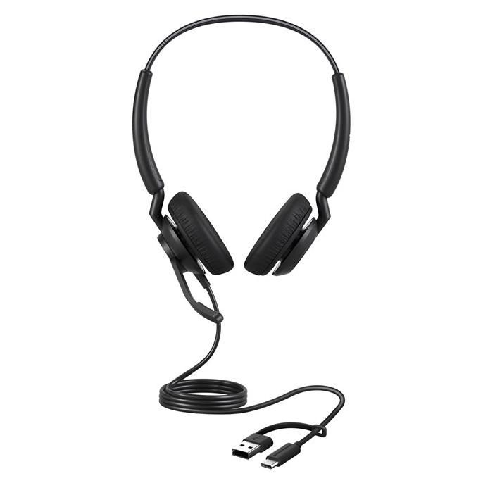 Jabra Engage 40 Stereo Micro casque sur oreille filaire USB A USB C isolation acoustique Optimisé pour Microsoft Teams - vue 5