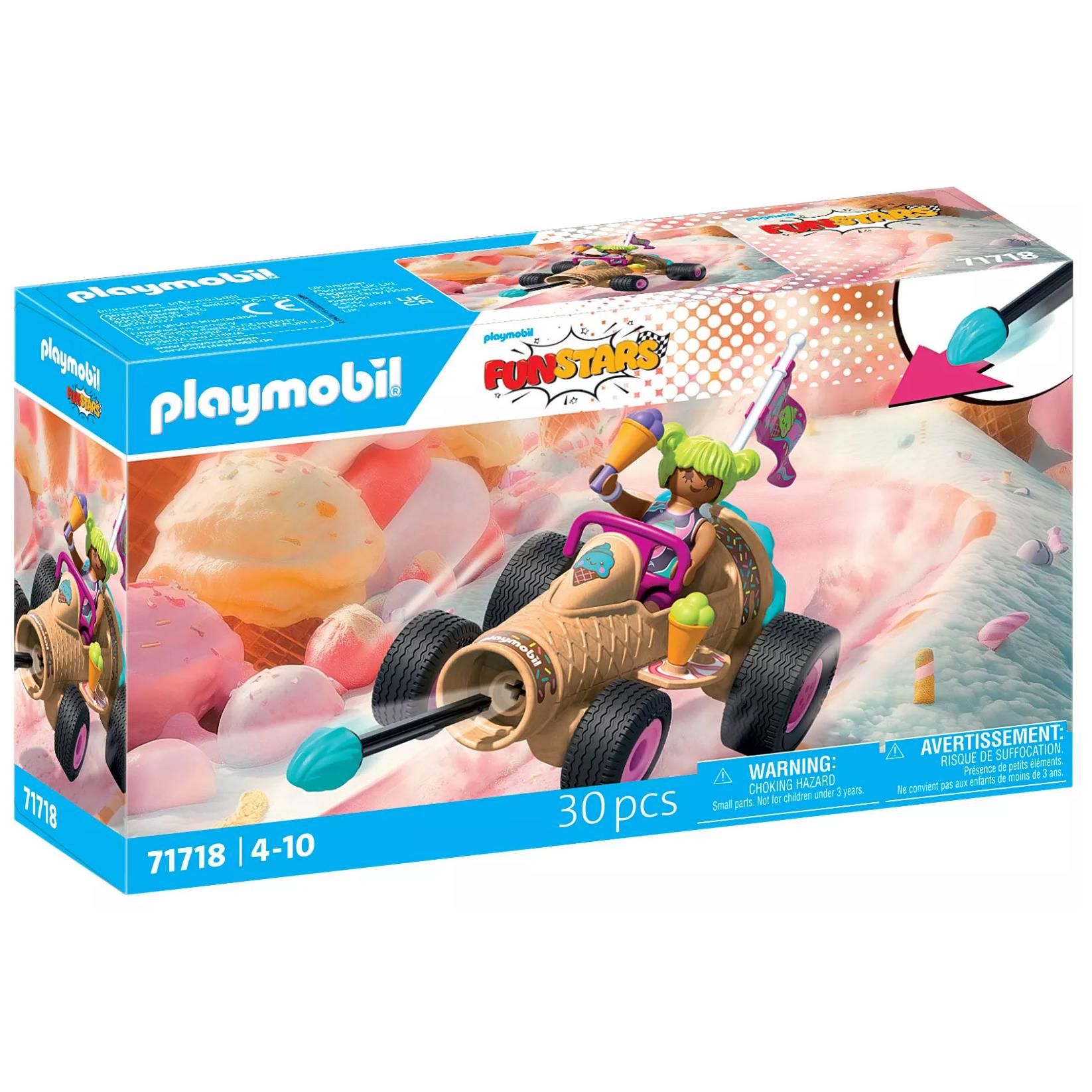 Playmobil 71718 Kart cornet de glace Funstars - vue 2