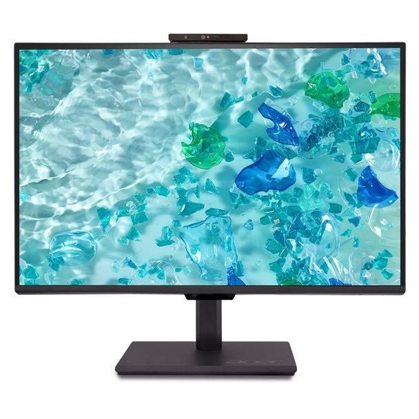 Acer Vero B248Y Gbemiqprcuzx B8 Series écran LED 24 23.8 visualisable 1920 x 1080 Full HD @ 120 Hz IPS 300 cdm² HDR10 4 ms HDMI DisplayPort USB C haut parleurs...