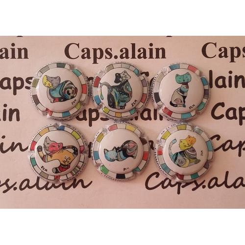 6 BELLES CAPSULES CHAMAPGNE DOURY VOITURE POLICE NEWS