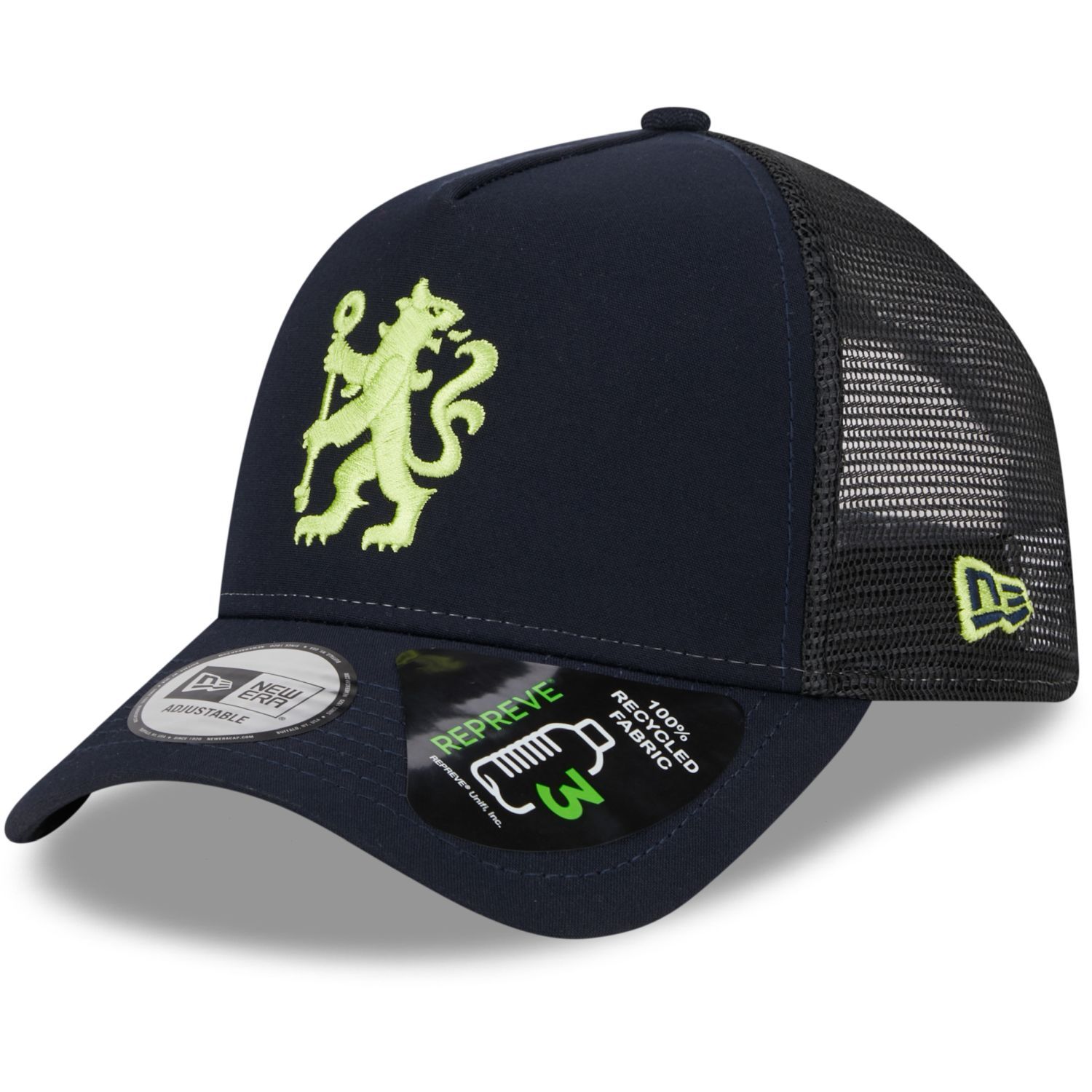 New Era Adjustable Mesh Trucker Cap Fc Chelsea - vue 2