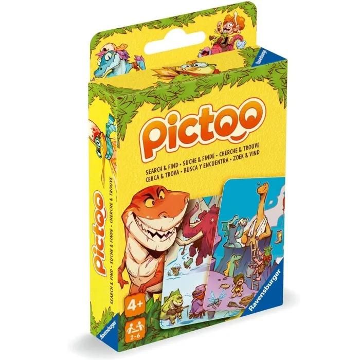 Ravensburger Pictoo Dinosaures Jeu de Cherche et Trouve Enfants et Parents Mon Premier Jeu d'observation 2 à 6 Joueurs à partir de Mixte 23479 - vue 7