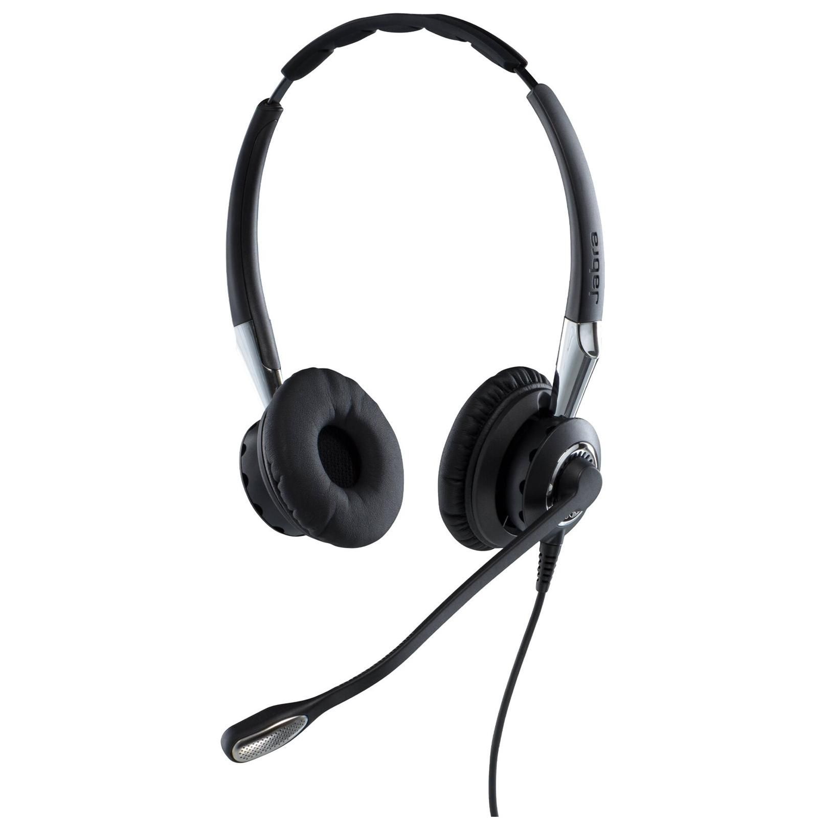 Jabra BIZ 2400 II QD Duo NC Micro casque sur oreille filaire Quick Disconnect