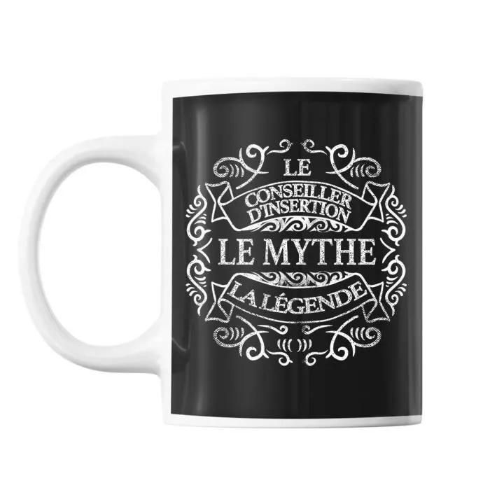 Mug Conseiller D'insertion Le Mythe La Légende Tasse Cadeau Personnalisé - vue 2