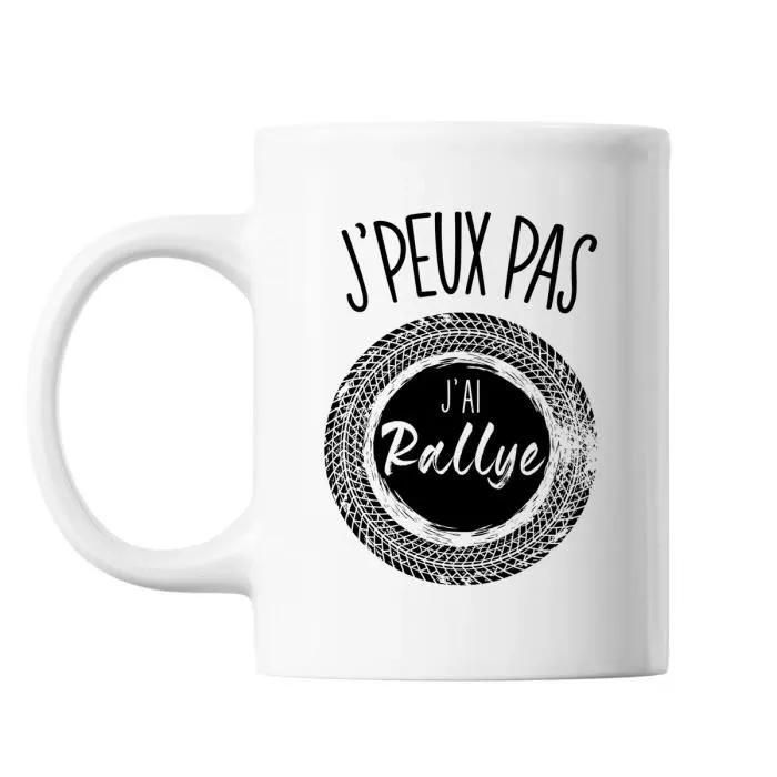 Mug Rallye J'peux Pas Tasse Cadeau Personnalisé - vue 2