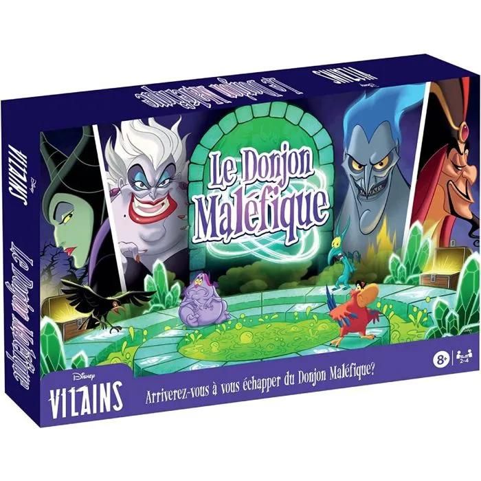 Jeu de société famille et enfants Cartamundi Disney Villains le Donjon Maléfique