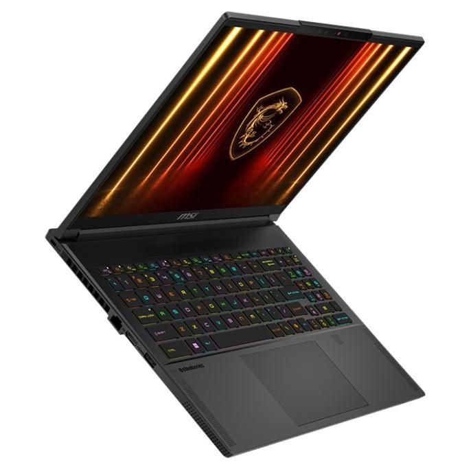 PC portable gamer MSI Stealth A16 AI+ 16 QHD+ 240Hz Ryzen 9 HX 370 RAM SSD RTX 5080 Windows 11 - vue 7