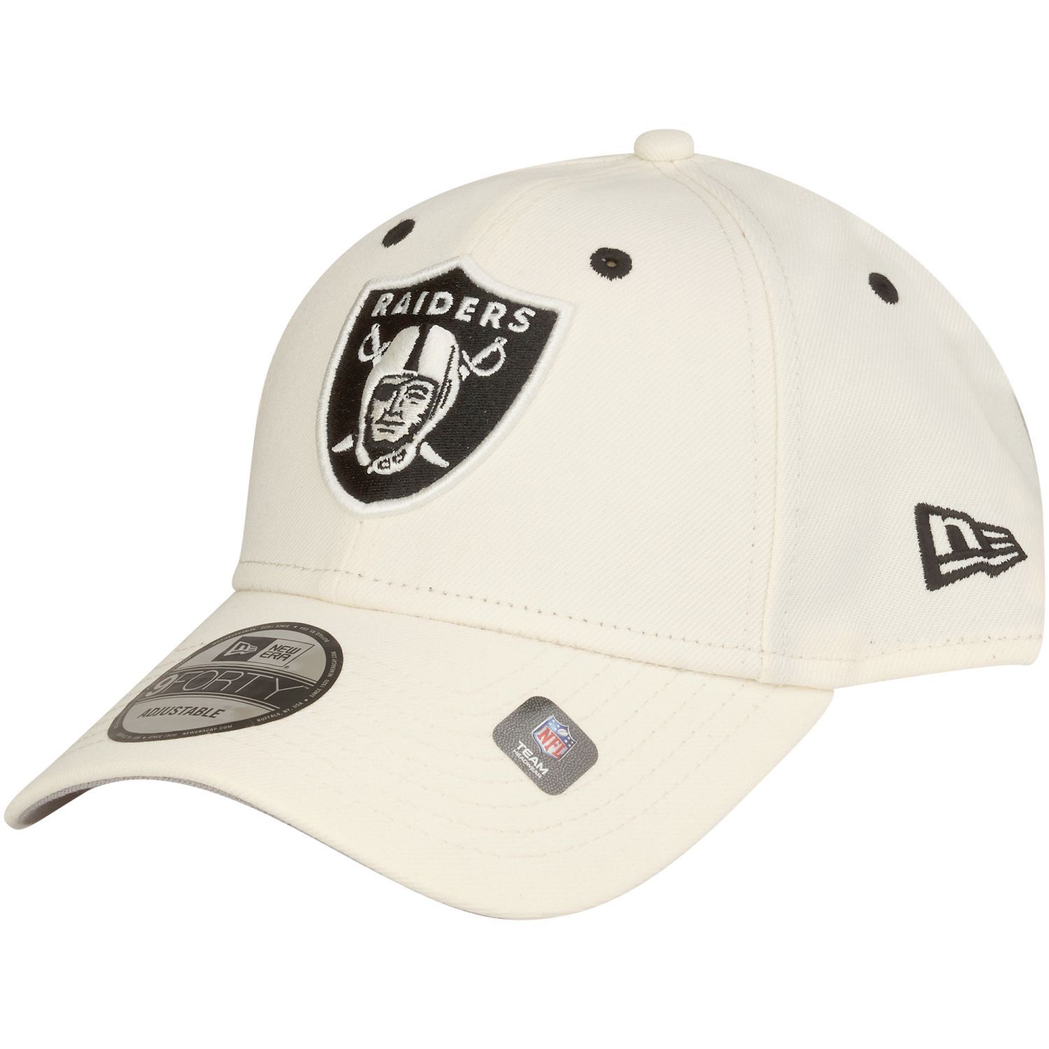 New Era 9forty Snapback Cap Las Vegas Raiders Chrome