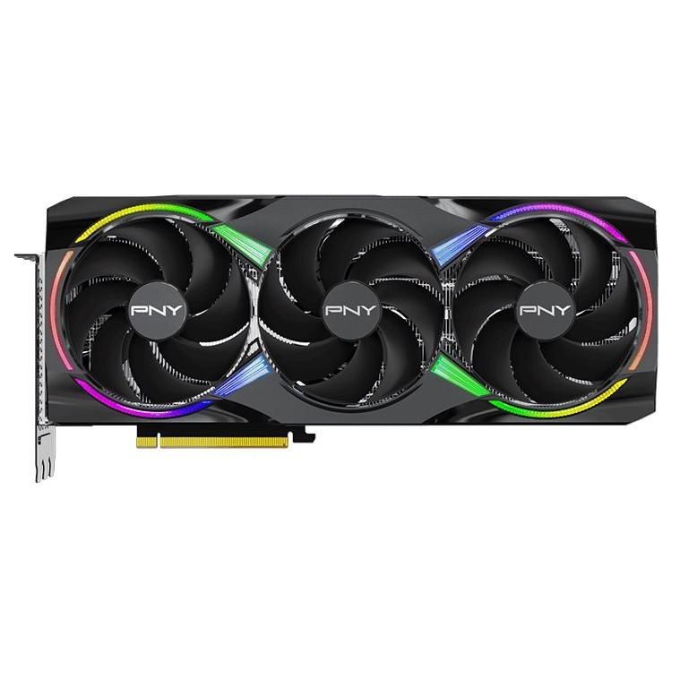 PNY GeForce RTX 5070 Ti Epic X RGB Overclocked Triple Fan Plus GeForce RTX 5070 Ti GDDR7 PCI Express