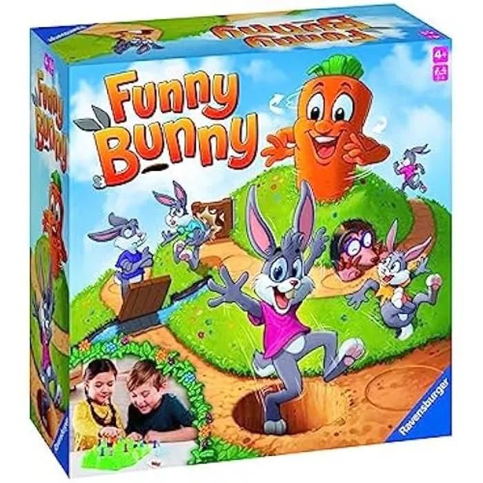 Jeu De Société Funny Bunny Ravensburger Pour Enfants De Jeu De Plateau