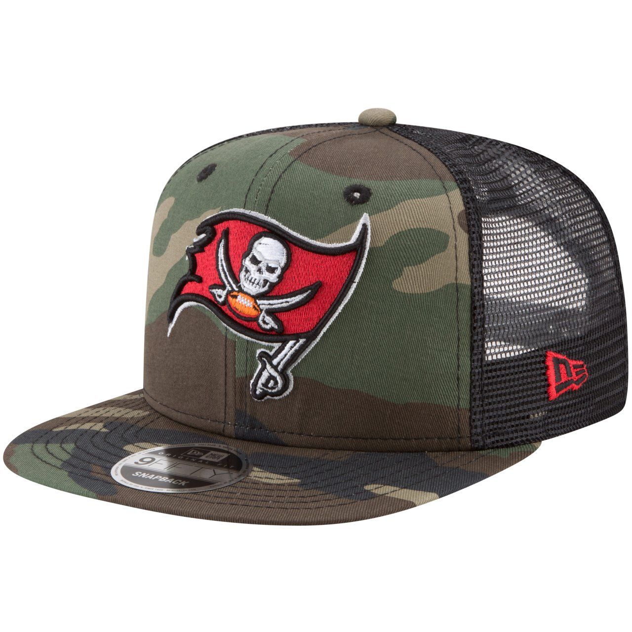 New Era 9fifty Mesh Snapback Cap Tampa Bay Buccaneers Wood