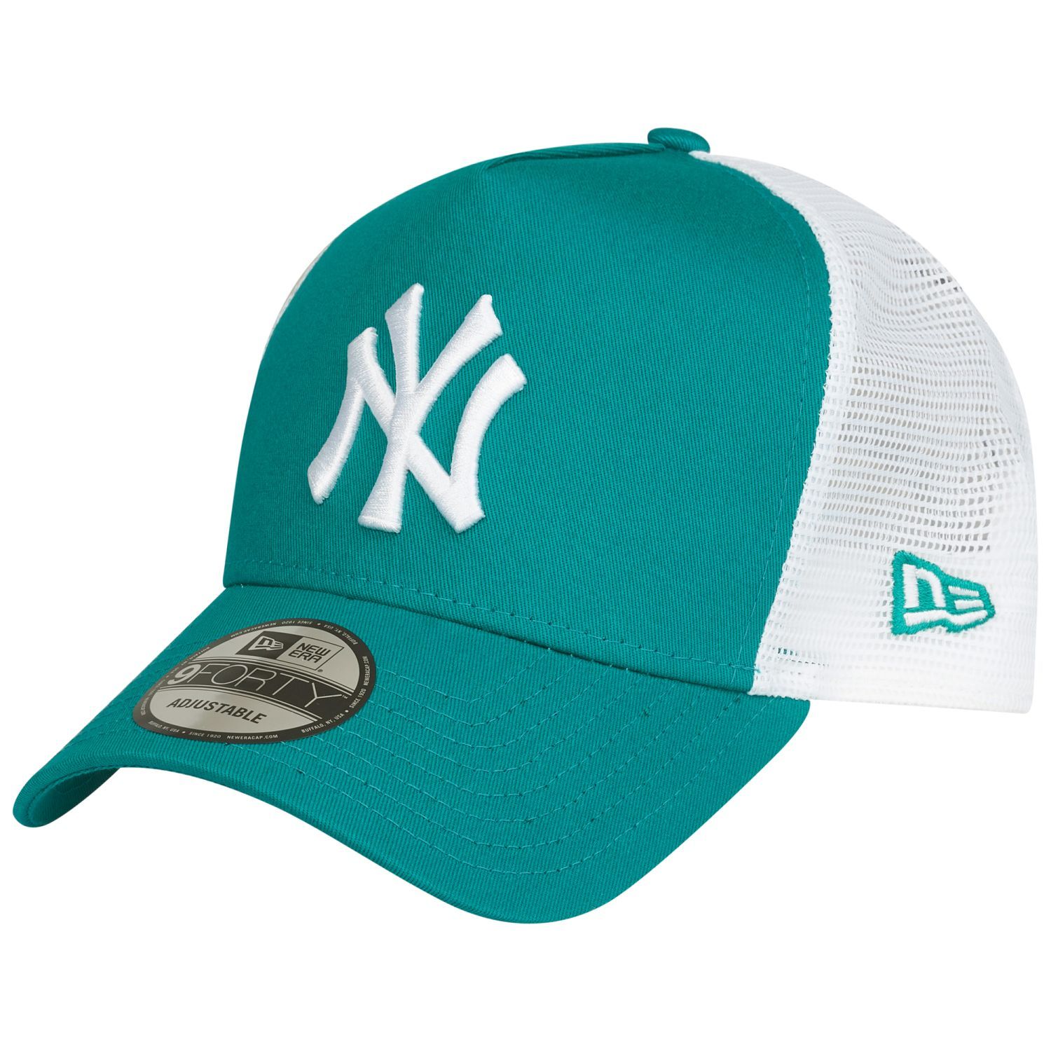 New Era Snapback Trucker Cap New York Yankees Bottlegreen
