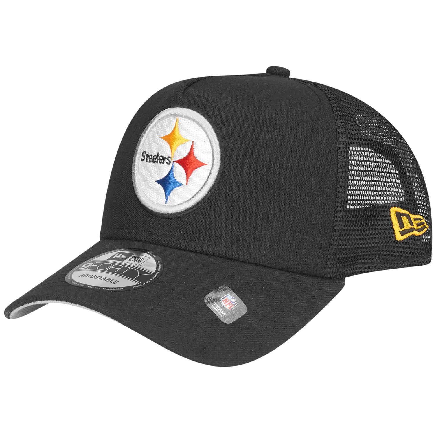 New Era A Frame Snapback Trucker Cap Pittsburgh Steelers