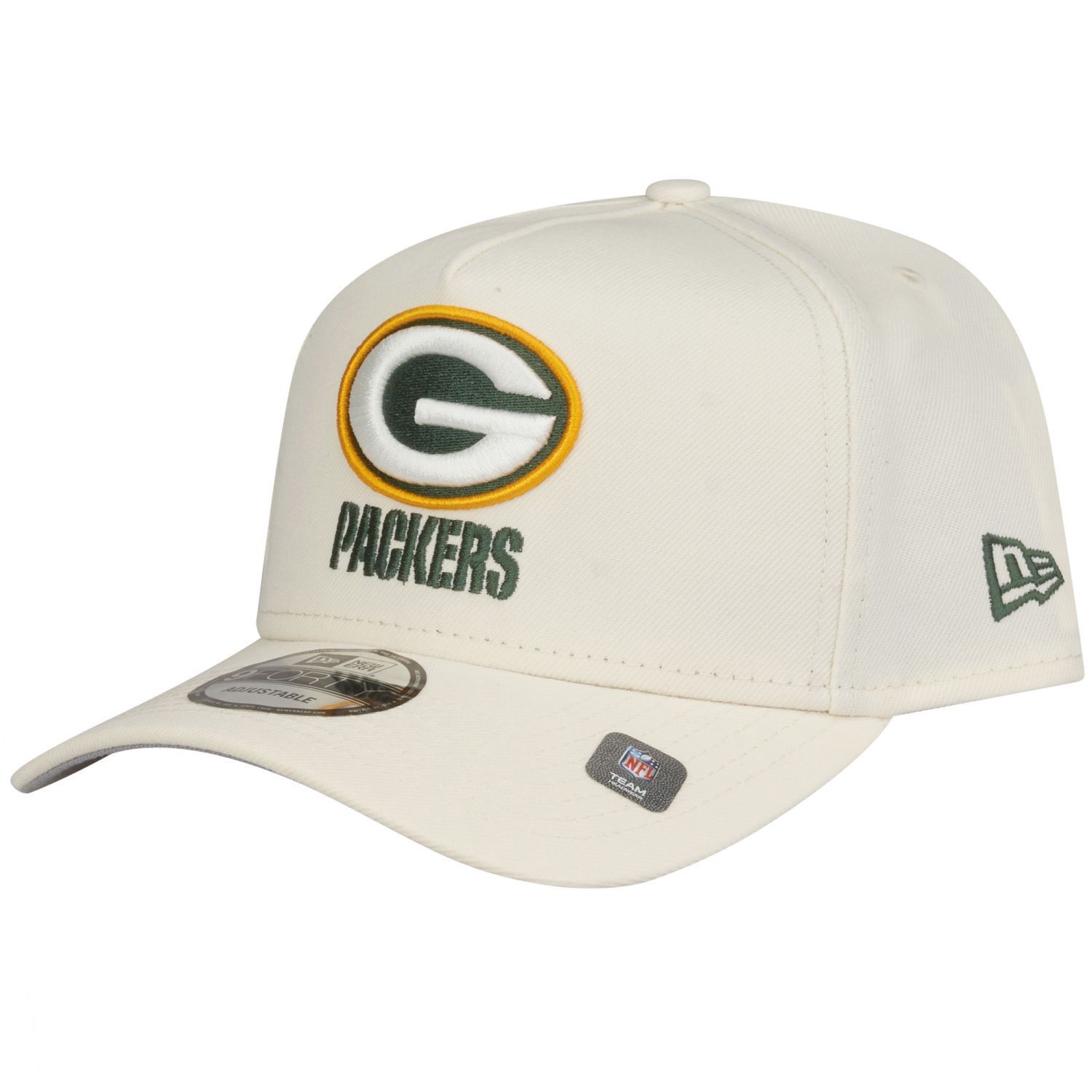 New Era 9forty A Frame Cap Bay Packers Chrome