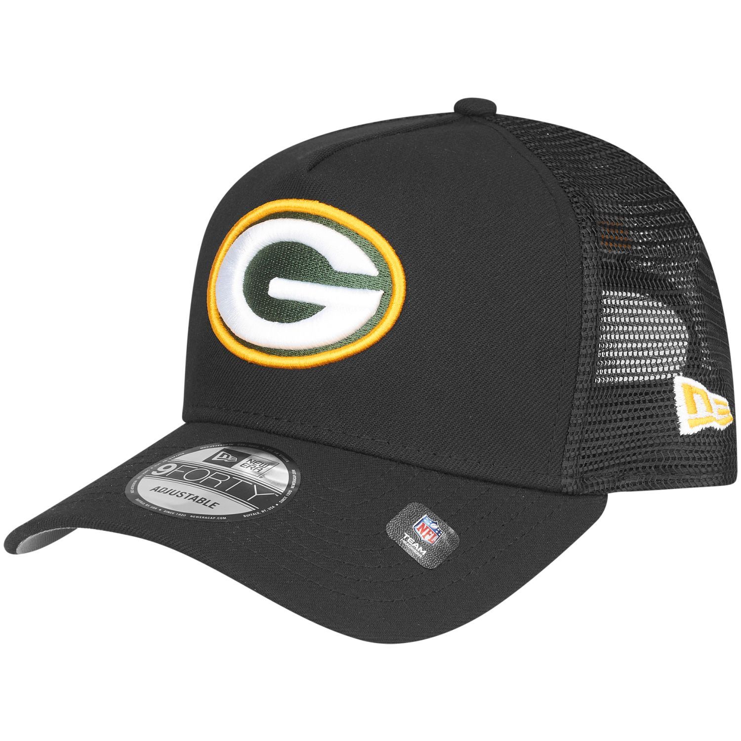 New Era A Frame Snapback Trucker Cap Bay Packers