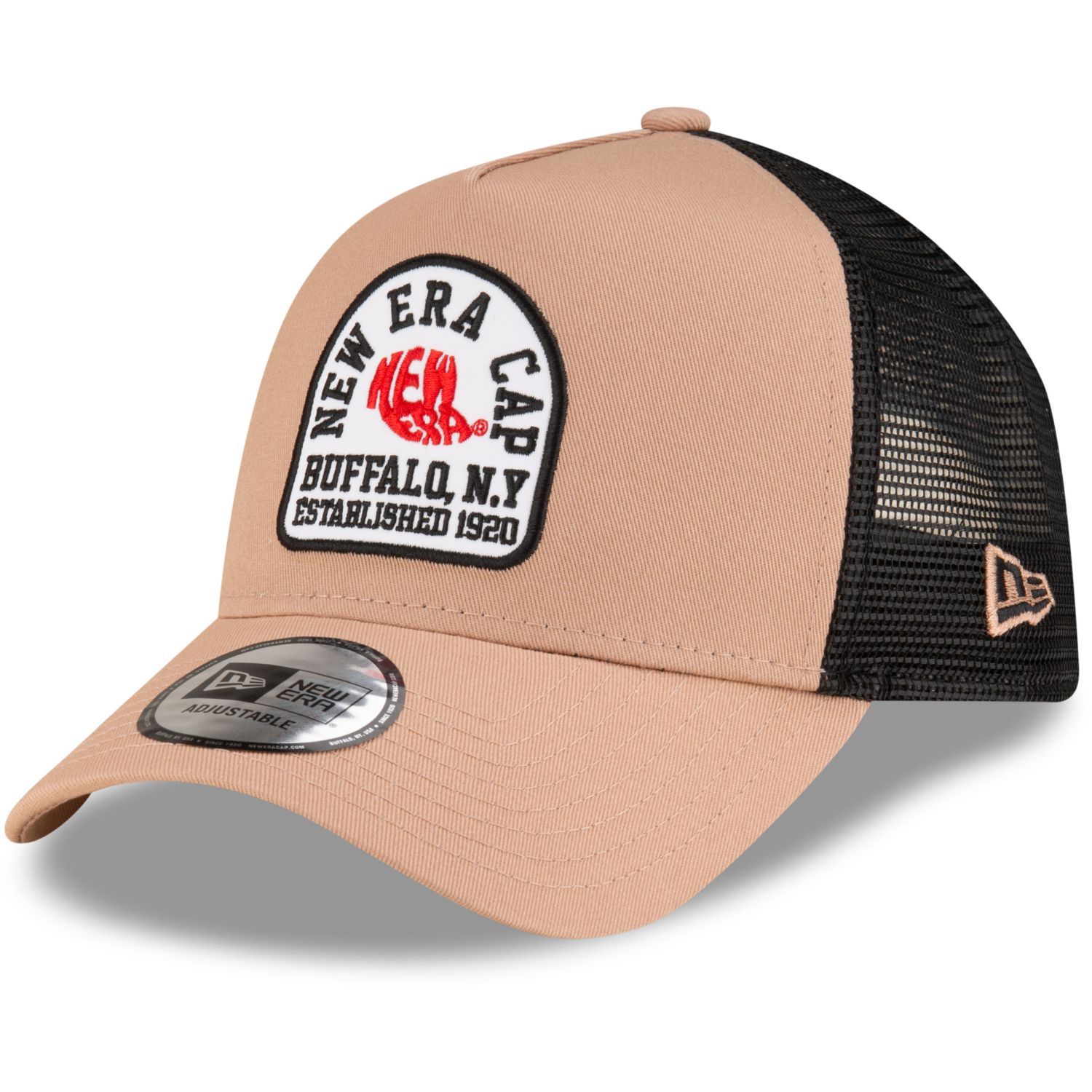New Era 9forty A Frame Trucker Cap State Patch