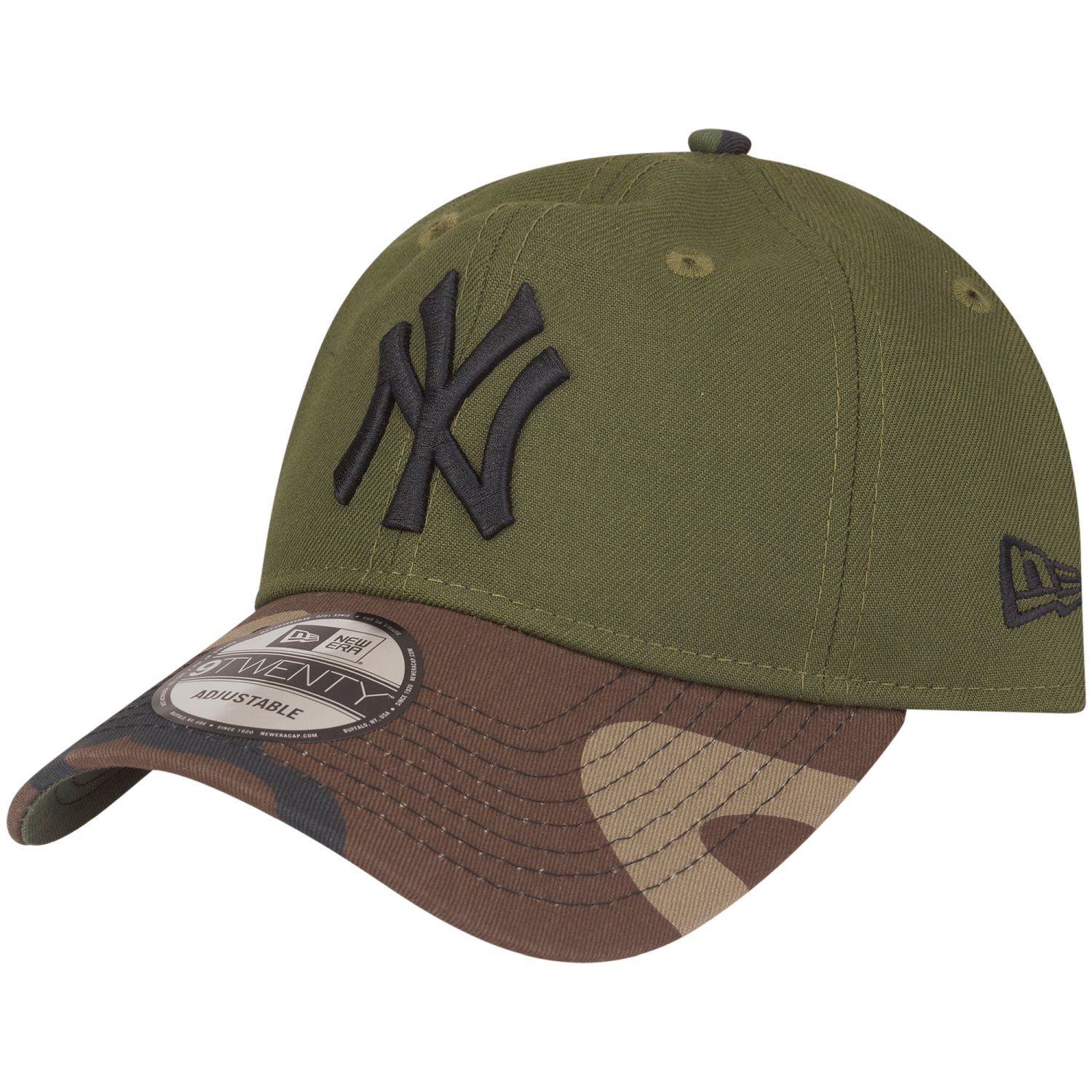 New Era 9twenty Strapback Cap New York Yankees Wood