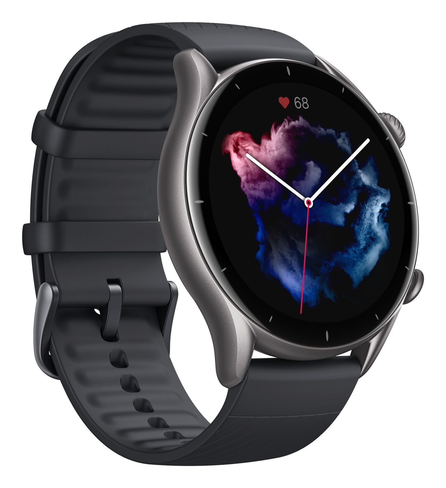 Amazfit GTR 3 3,53 cm (1.39) AMOLED Numérique 454 x 454 pixels Écran tactile Noir GPS (satellite)