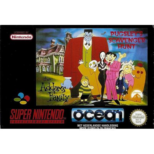 The Addams Family 'Pugley'S Scavenger Hunt' Super Nintendo