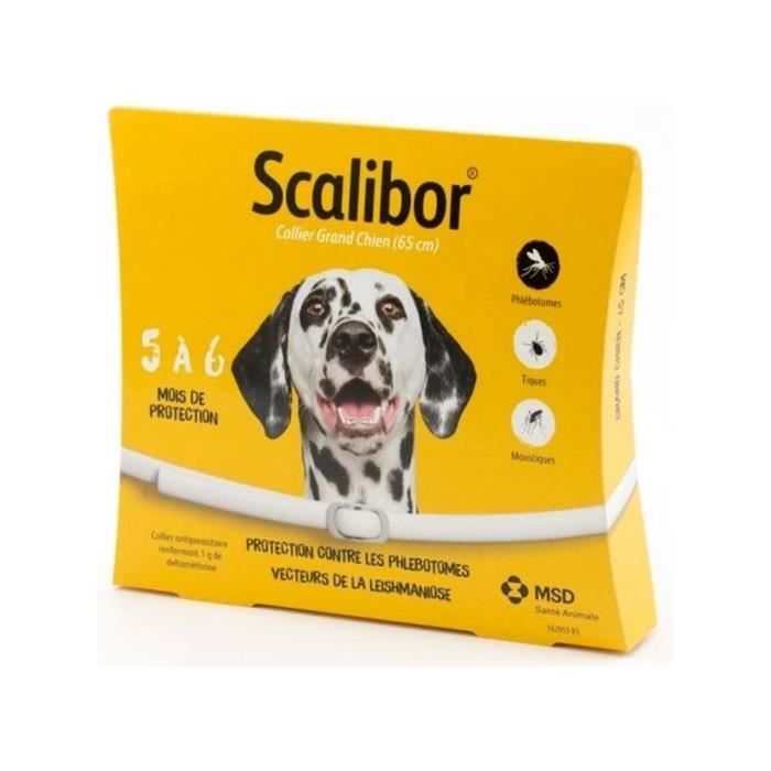 Meilleurs prix pour Scalibor Collier Grand Chien 65cm