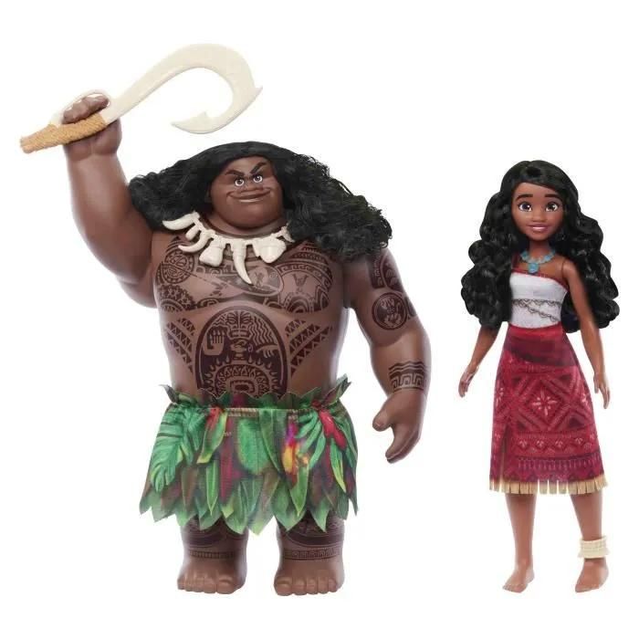 DISNEY PRINCESS VAIANA Coffret duo vaiana et maui JDD43 - vue 3