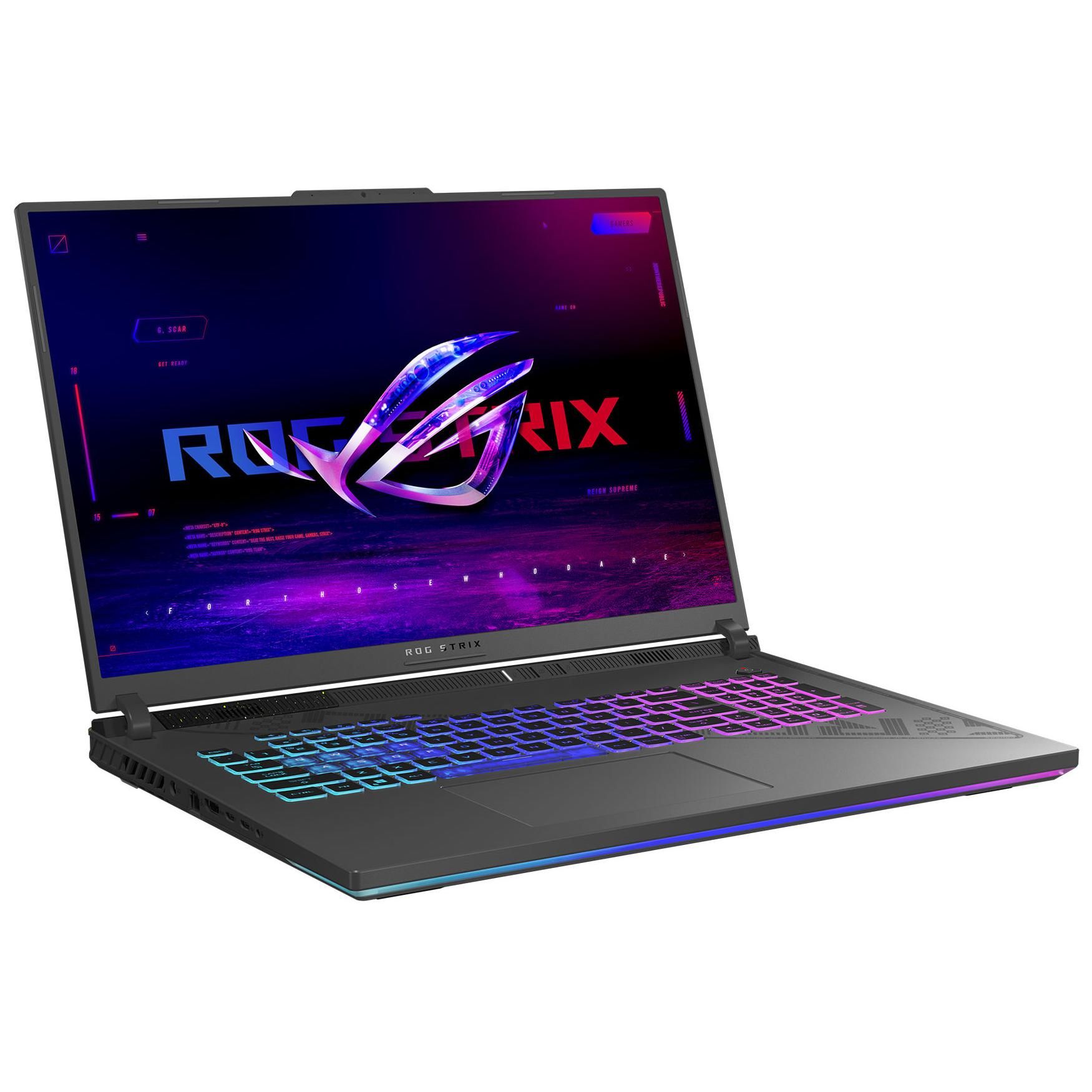 Gaming ROG Strix G18 STRIX G18 G814PM S8023W 18 FHD+ 144 Hz AMD Ryzen 9 RAM SSD Nvidia GeForce RTX 5060 éclipse - vue 3