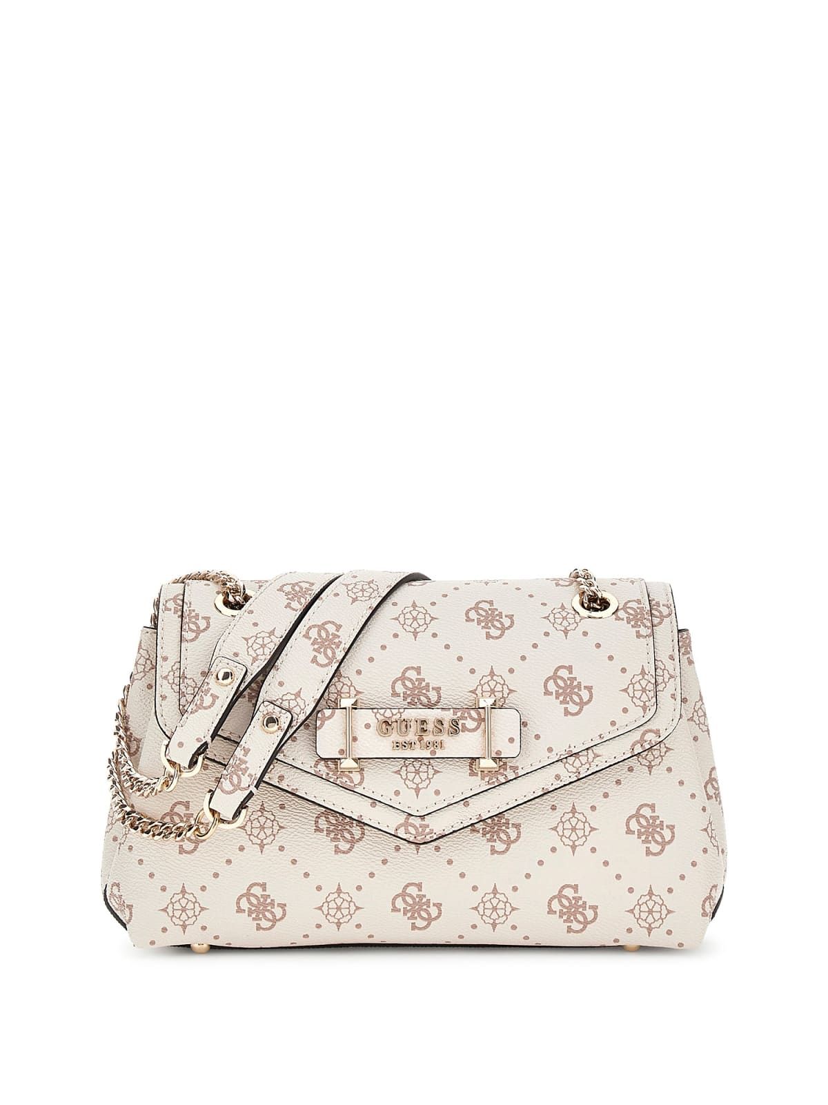 Guess Sac Bandoulière Silia Girlfriend Sat Vanilla Logo GP989021