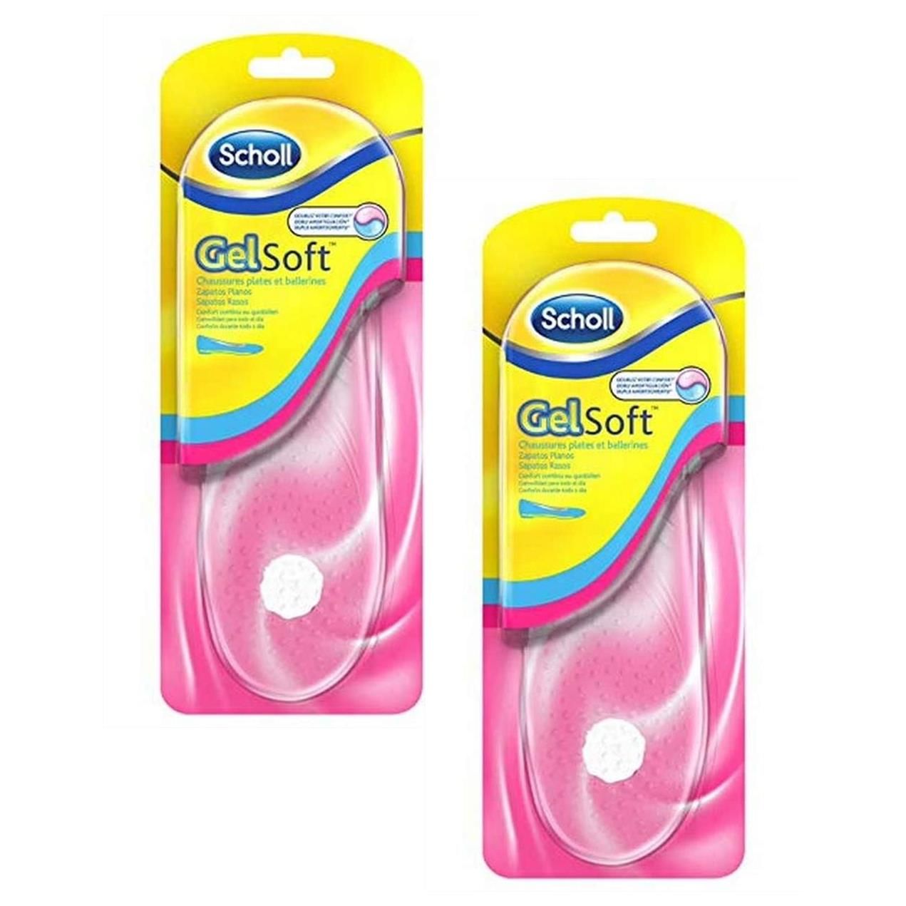 Scholl semelles gel soft chaussures plates et ballerines 35 40 5 2 x - vue 5