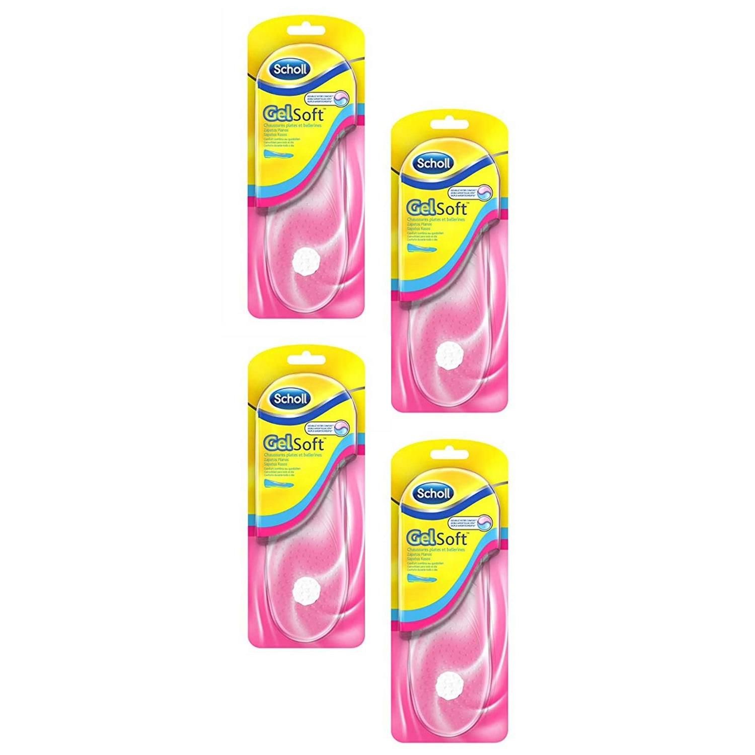 Scholl semelles gel soft chaussures plates et ballerines 35 40 5 2 x - vue 7