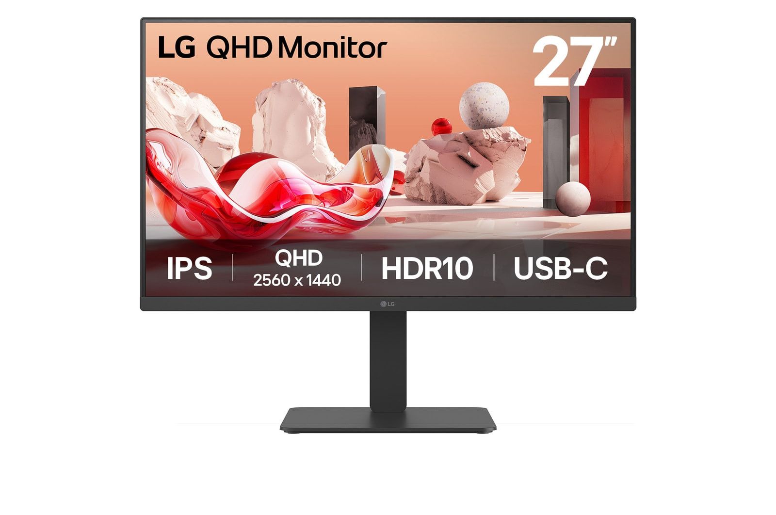 LG 27BA65QB B.AEU écran plat de PC 68 6 cm 27 2560 x 1440 pixels Wide Quad HD LED Neuf - vue 5