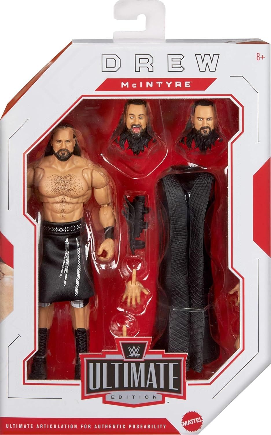 WWE Ultimate Edition Figurine et accessoires Drew Mcintyre de 15 2 cm