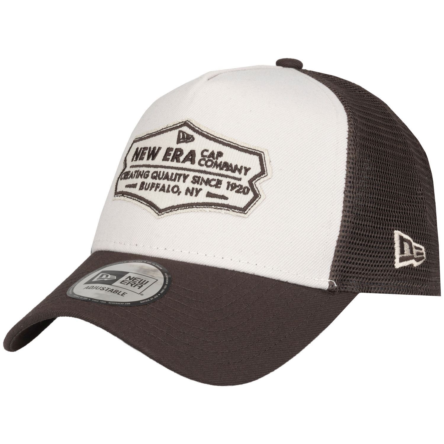 New Era Adjustable Trucker Cap Retro Patch / Chrome - vue 3