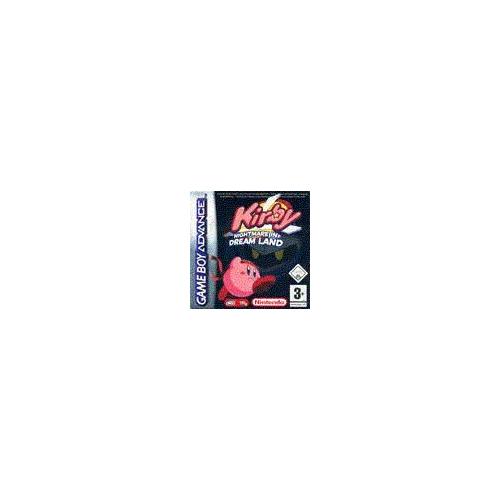 Kirby Nightmare In Dream Land Game Boy Advance