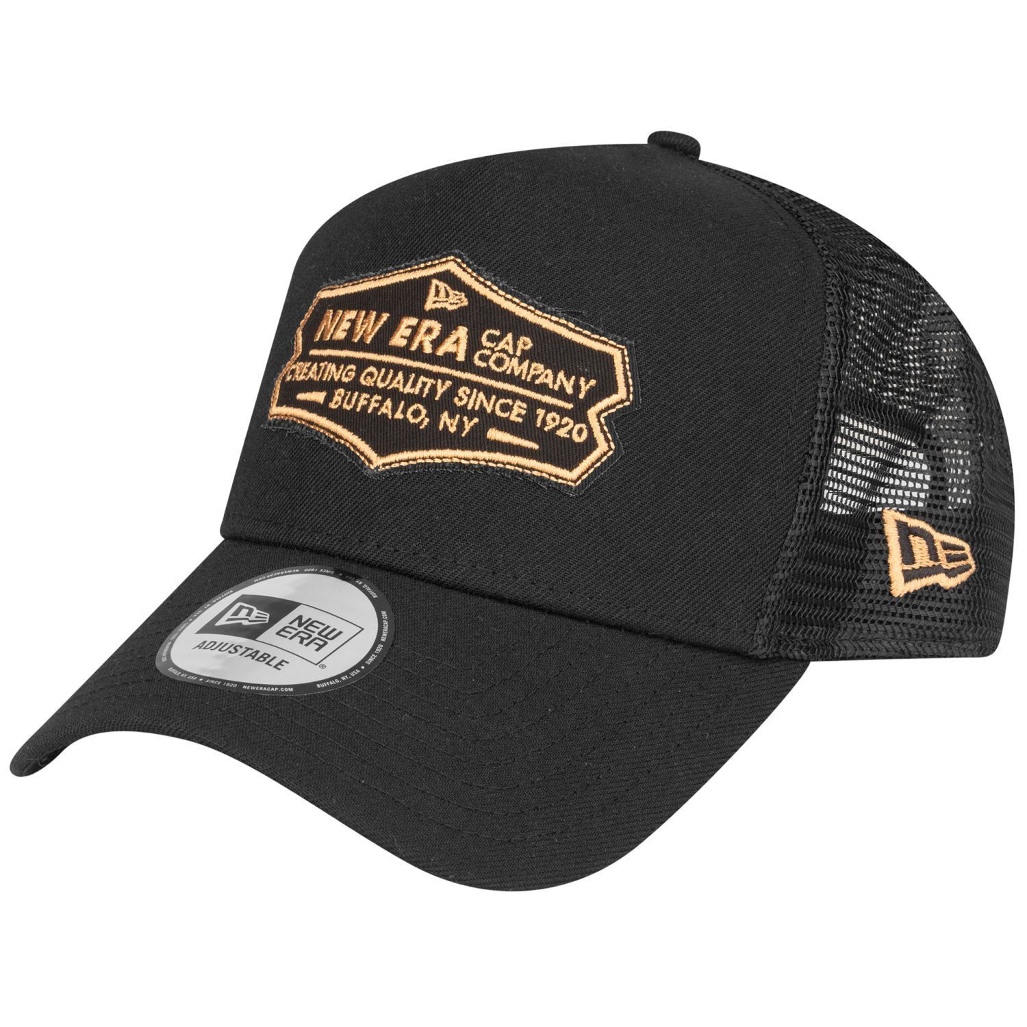 New Era Adjustable Trucker Cap Retro Patch / Chrome - vue 2