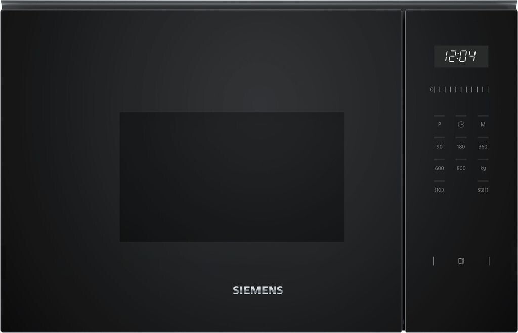 Siemens BF525LMB1 iQ500 | Micro ondes encastrables | 59 x 38 cm | | 20 | Plateau tournant 25 5 cm | Commande TouchControl | Aide au nettoyage hydrolytique | CookControl 7 automatique