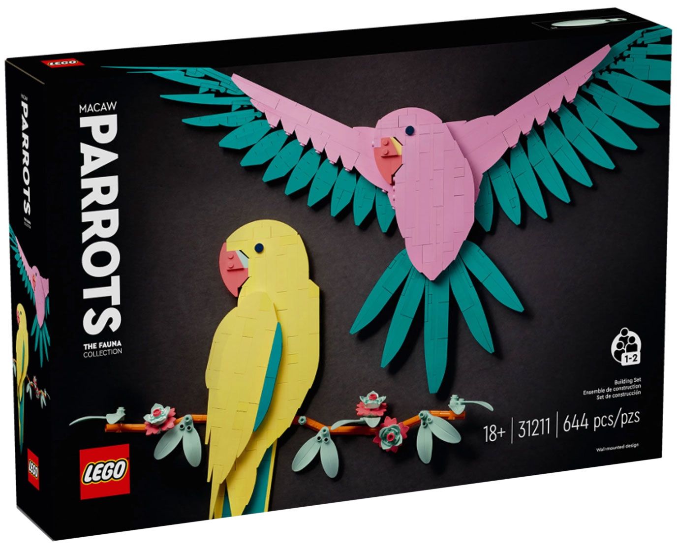 Lego Art - La Collection Faune - Les Perroquets Ara - 31211