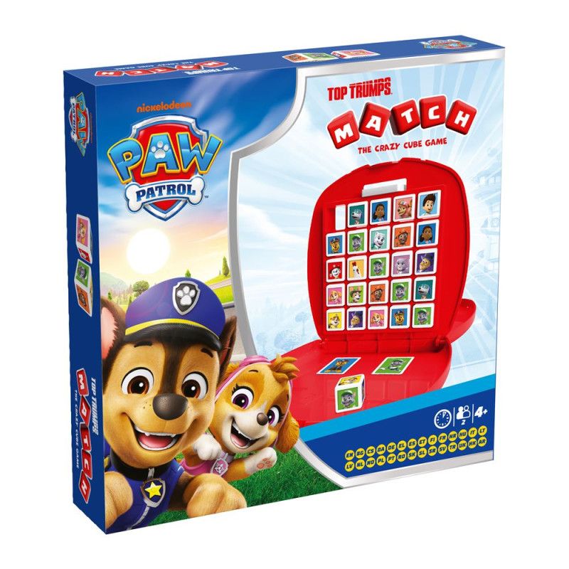 Jeu De Stratégie Winning Moves Match Paw Patrol Pat'patrouille