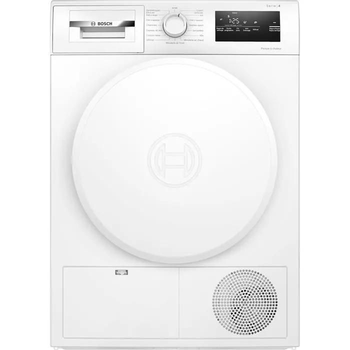 BOSCH Sèche linge 60 cm 8 kg condenseur avec pompe à chaleur WTH8300DFR - vue 7