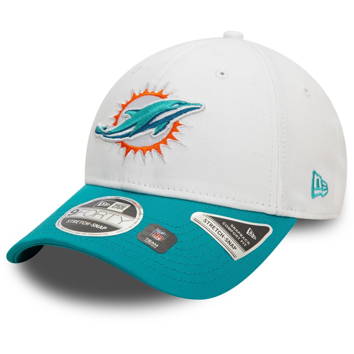 New Era 9forty Stretch Snap Cap Miami Dolphins