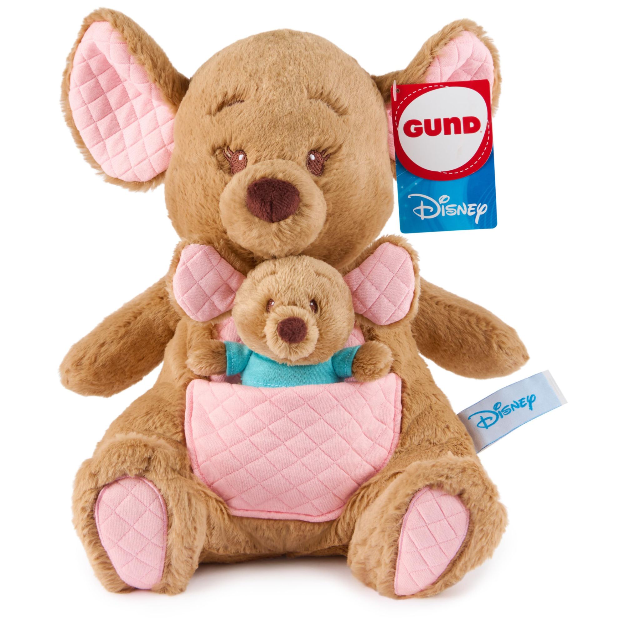 GUND Disney Official Winnie Puuh Kanga und Roo Oh so kuschelig weiches Plüschtier