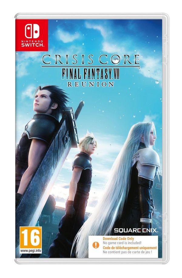 Crisis Core Final Fantasy VII Reunion Code in a box Nintendo Switch - vue 3