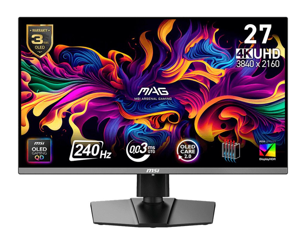 MSI MAG 272UP QD OLED X24 écran plat de PC 67 3 cm 26.5 3840 x 2160 pixels 4K Ultra HD Neuf - vue 5